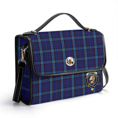 Kirkcaldy Tartan Crest Satchel Bag