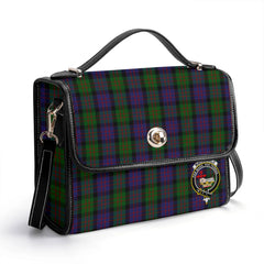 MacDonald Tartan Crest Satchel Bag