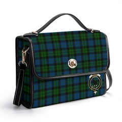 MacKie Tartan Crest Satchel Bag
