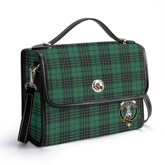MacLean Hunting Ancient Tartan Crest Satchel Bag