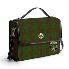 Maxwell Hunting Tartan Crest Satchel Bag