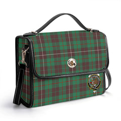 McKinnon Hunting Ancient Tartan Crest Satchel Bag