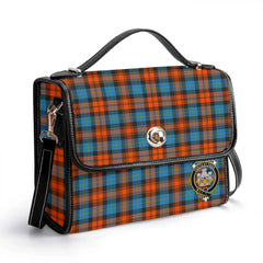 McLachlan Ancient Tartan Crest Satchel Bag