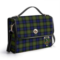 McLaren Modern Tartan Crest Satchel Bag