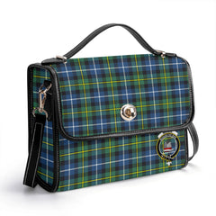 McNeil of Barra Ancient Tartan Crest Satchel Bag
