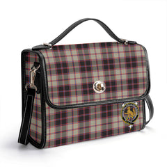 McPherson Hunting Ancient Tartan Crest Satchel Bag