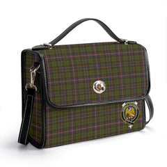 McVicker Tartan Crest Satchel Bag