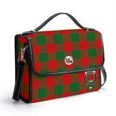 Moncrief Tartan Crest Satchel Bag