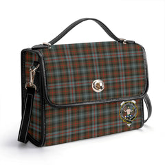 Murray of Atholl Weathered Tartan Crest Satchel Bag