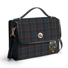 Renton Tartan Crest Satchel Bag