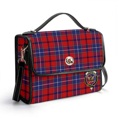 Wishart Dress Tartan Crest Satchel Bag