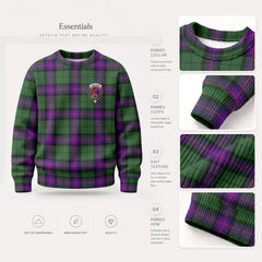 Armstrong Modern Tartan Crest Sweater