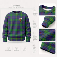 Boyle Tartan Crest Sweater