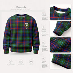 Calder (Calder-Campbell) Tartan Crest Sweater