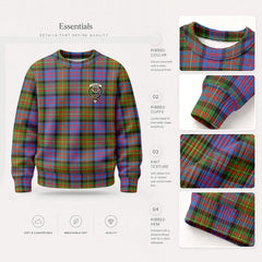 Carnegie Ancient Tartan Crest Sweater