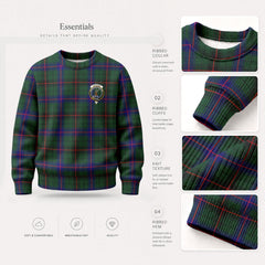 Davidson Modern Tartan Crest Sweater