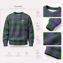 Elphinstone Tartan Crest Sweater