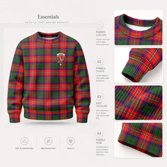 Hopkirk Tartan Crest Sweater