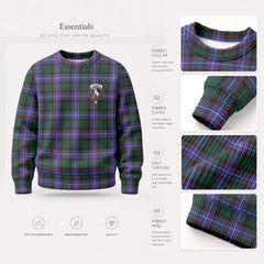 Hunter Modern Tartan Crest Sweater