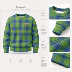 Johnstone Ancient Tartan Crest Sweater