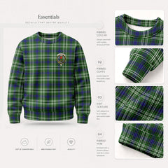 Learmonth Tartan Crest Sweater
