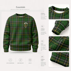 MacAlpine Modern Tartan Crest Sweater