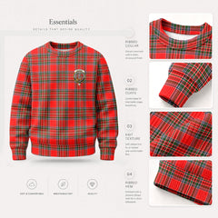 MacBain Tartan Crest Sweater