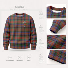 MacDuff Hunting Modern Tartan Crest Sweater