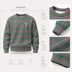 MacFarlane Hunting Ancient Tartan Crest Sweater