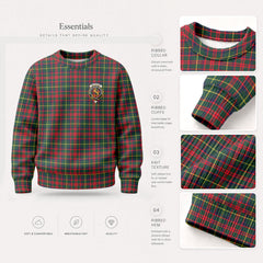 MacIntosh Hunting Modern Tartan Crest Sweater