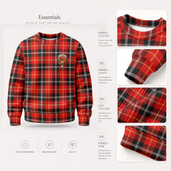 Majoribanks Tartan Crest Sweater