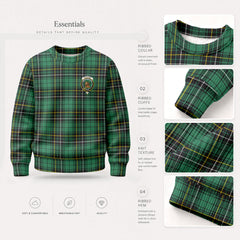 McAlpine Ancient Tartan Crest Sweater