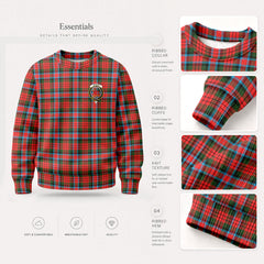 McDuff Modern Tartan Crest Sweater