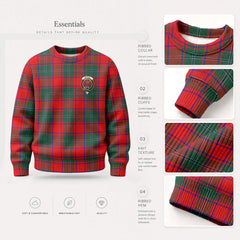McPhail Clan Tartan Crest Sweater