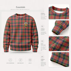 McPherson Ancient Tartan Crest Sweater