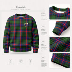 Morrison Modern Tartan Crest Sweater