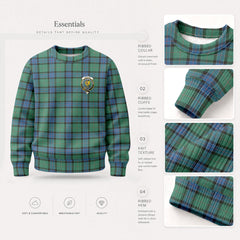 Sinclair Hunting Ancient Tartan Crest Sweater