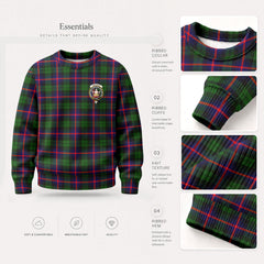 Urquhart Modern Tartan Crest Sweater