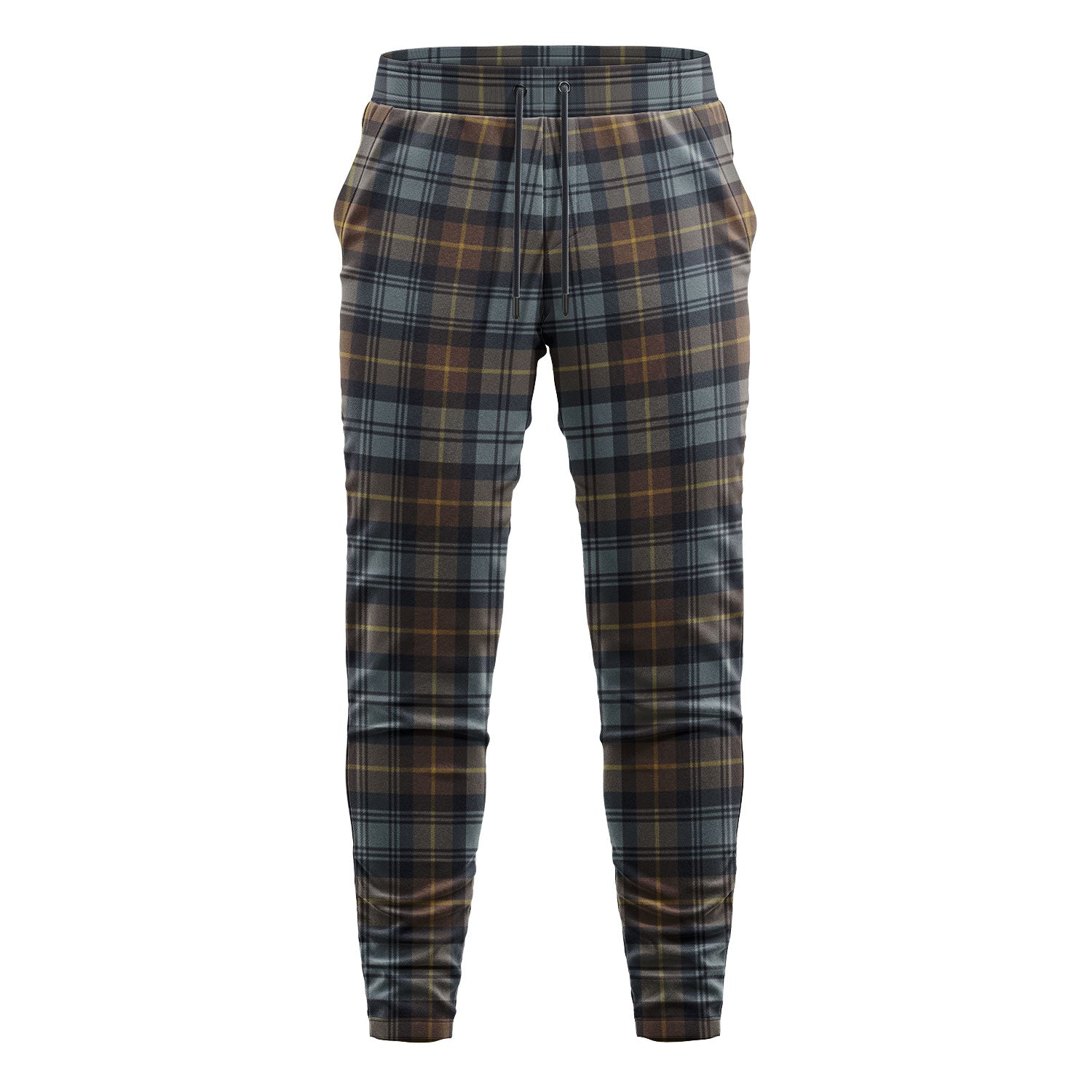 Gordon Weathered Tartan Sweatpants