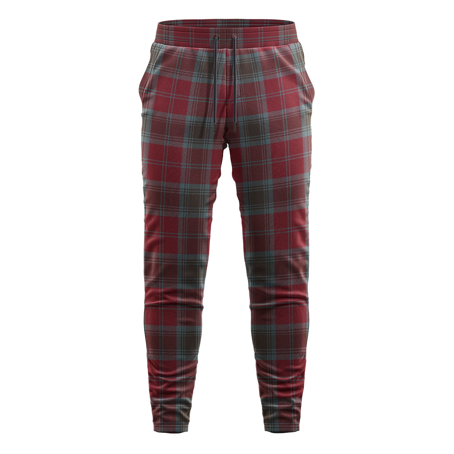 Lindsay Weathered Tartan Sweatpants