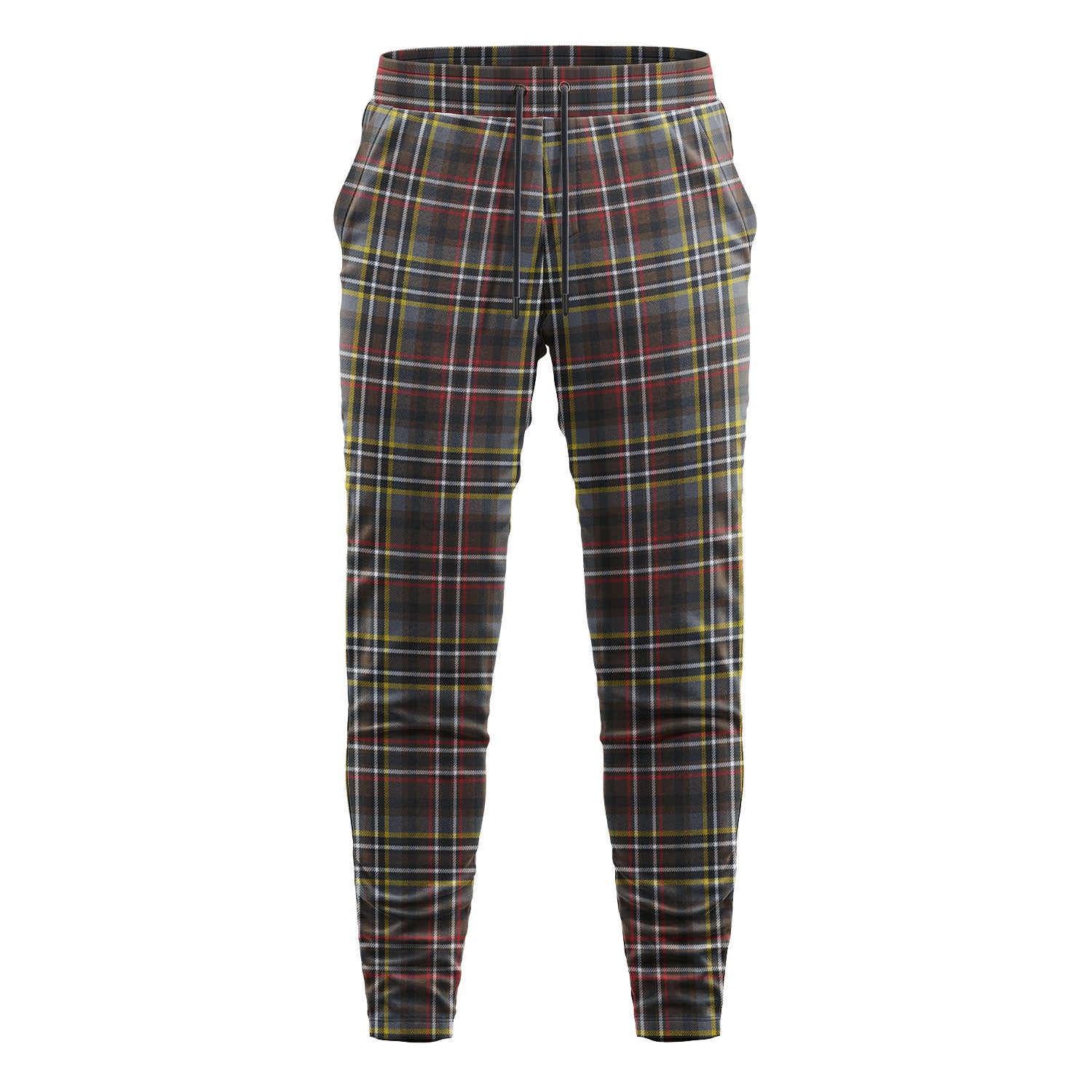 Scott Green Weathered Tartan Sweatpants