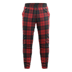 Wallace Weathered Tartan Sweatpants