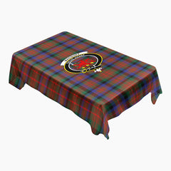 MacDuff Hunting Modern Tartan Crest Tablecloth