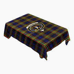 MacLellan Modern Tartan Crest Tablecloth