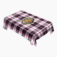 MacPherson Hunting Modern Tartan Crest Tablecloth