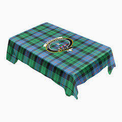 Morrison Ancient Tartan Crest Tablecloth