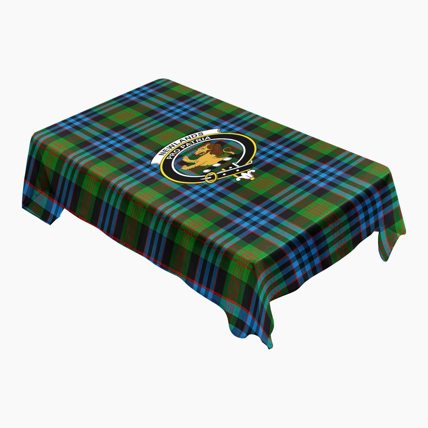 Newlands Tartan Crest Tablecloth
