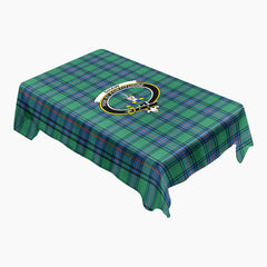Shaw Ancient Tartan Crest Tablecloth