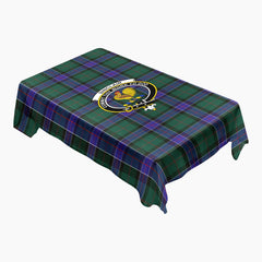 Sinclair Hunting Modern Tartan Crest Tablecloth