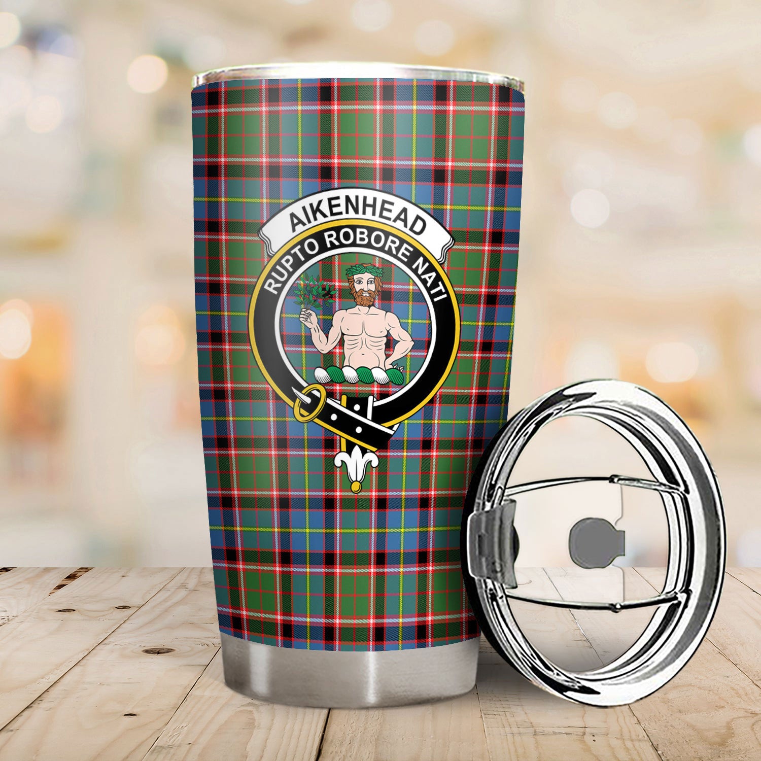 Aikenhead Tartan Crest Tumbler